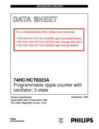 Datasheet  74HC6323A