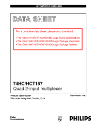 Datasheet  74HC/HCT157