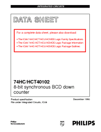 Datasheet  74HC/HCT40102