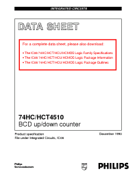 Datasheet  74HC/HCT4510