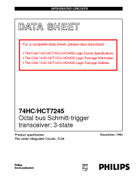 Datasheet  74HC/HCT7245