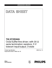 Datasheet  74LVC2244A