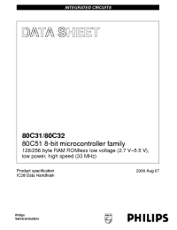Datasheet  80C32