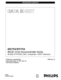 Datasheet  83C754