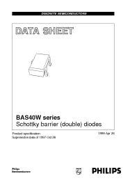 Datasheet  BAS40W