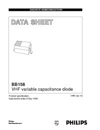 Datasheet  BB158