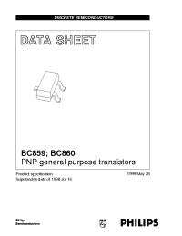 Datasheet  BC860