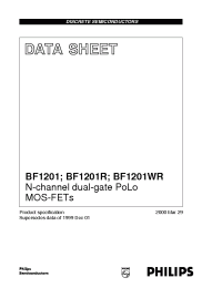 Datasheet  BF1201