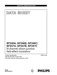 Datasheet  BF246A