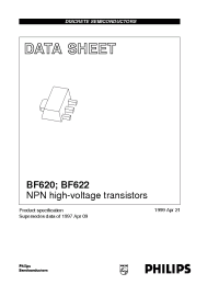 Datasheet  BF622