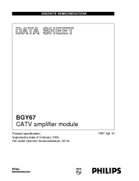 Datasheet  BGY67