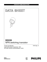 Datasheet  BSX20