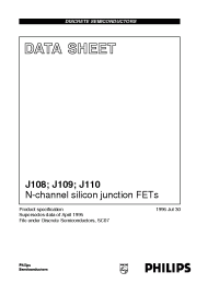 Datasheet  J109