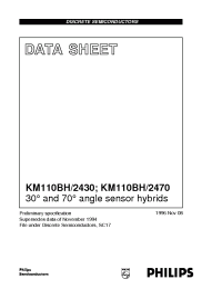 Datasheet  KM110BH