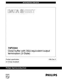 Datasheet  N74F2244D