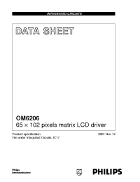 Datasheet  OM6206