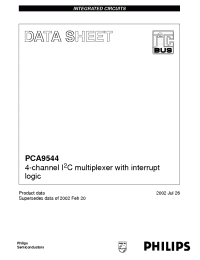 Datasheet  PCA9544