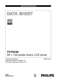 Datasheet  PCF8548