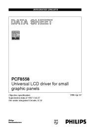 Datasheet  PCF8558