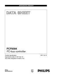 Datasheet  PCF8584