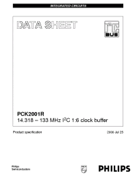 Datasheet  PCK2001R