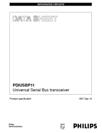Datasheet  PDIUSBP11
