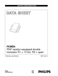 Datasheet  PEMB4