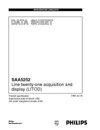 Datasheet  SAA5252