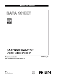 Datasheet  SAA7126H