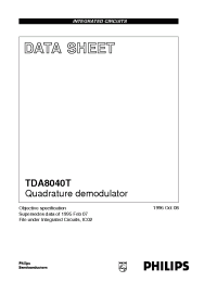 Datasheet  TDA8040T