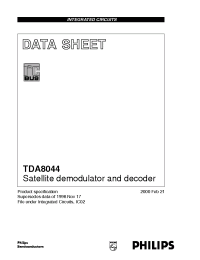 Datasheet  TDA8044