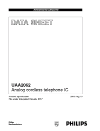 Datasheet  UAA2062