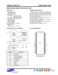 Datasheet  K3N6V(U)1000E-GC