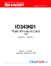 Datasheet  ID343K01