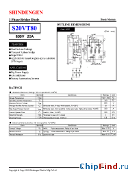 Datasheet  S20VT80