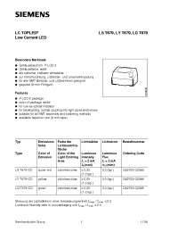 Datasheet  LG T679