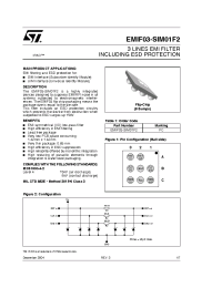 Datasheet  EMIF03-SIM01F2