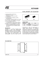 Datasheet  HCF4520B