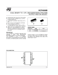 Datasheet  HCF4555B