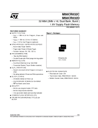 Datasheet  M58CR032D