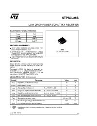 Datasheet  STPS3L25S