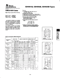 Datasheet  CD4001B