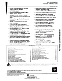 Datasheet  PCI1221
