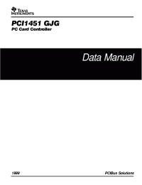 Datasheet  PCI1451