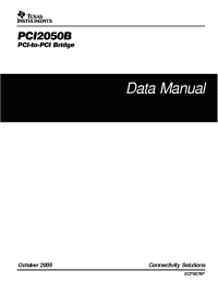 Datasheet  PCI2050B