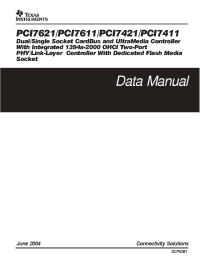 Datasheet  PCI7411