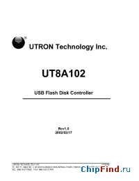 Datasheet  UT8A102