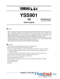 Datasheet  YSS901