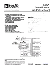 Datasheet  ADSP-BF533SKBC750