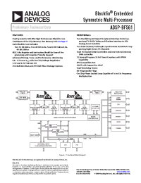 Datasheet  ADSP-BF561